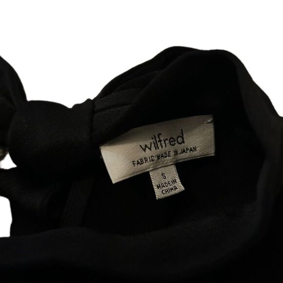 Wilfred Aritzia NWT Havet Blouse Black Small - Picture 9 of 11
